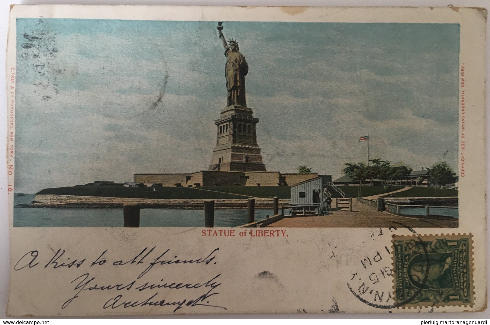 V 60631 - Stati Uniti - New York City  - Statua Della Libertà - Statua Della Libertà