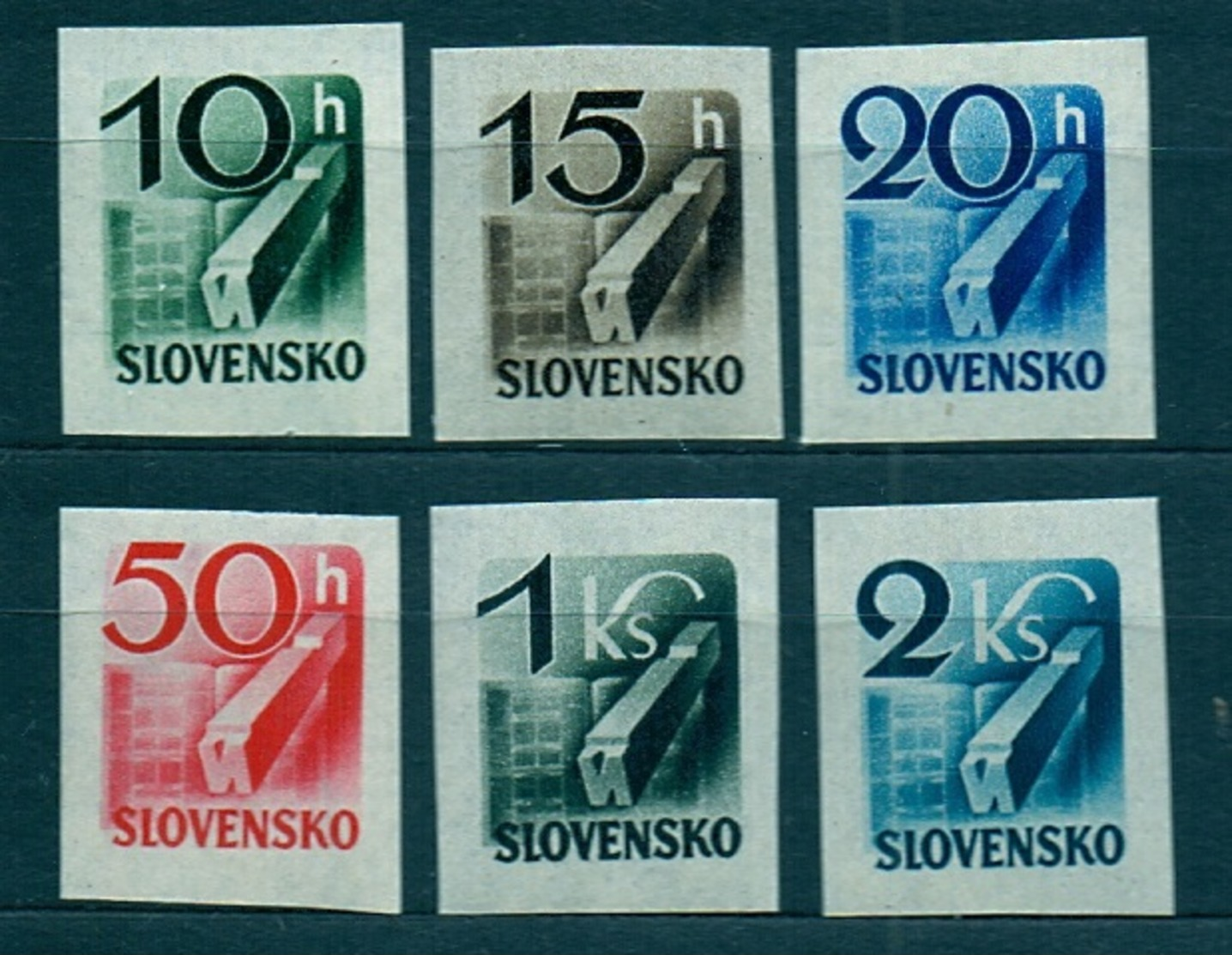 Slovakia 1942 Michel: 115-120 ** MNH - Ungebraucht