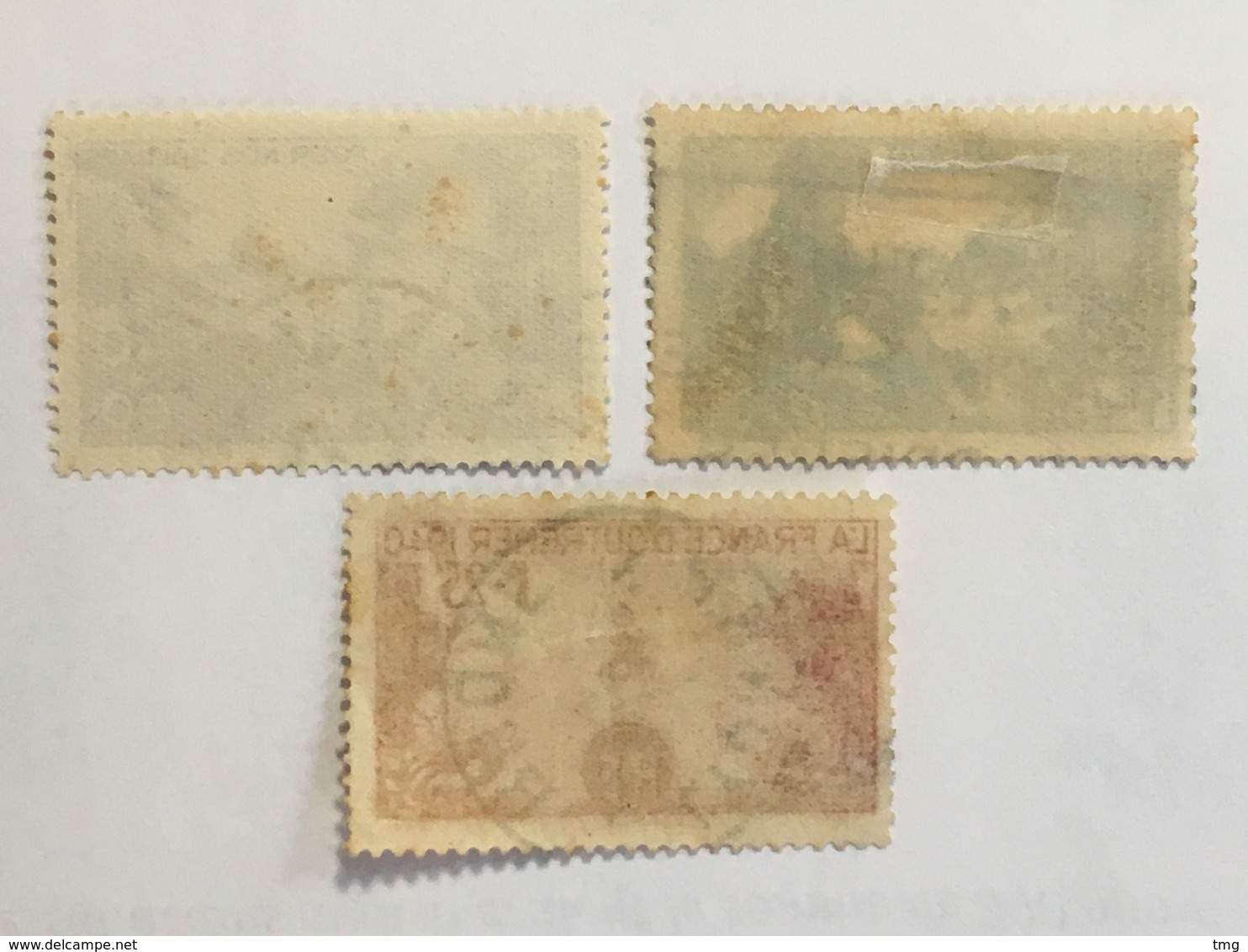 Timbres France YT 451 à 453 (°) Obl 1940, Pour Nos Soldats, Pour La France D’Outre-Mer (côte 8,75) – 65f - Gebraucht