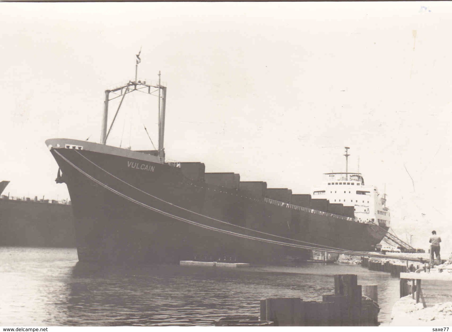 CARGO - Transport De Vrac - "VULCAIN" Soflumor Année 1960 - PHOTO - Format CPM - Handel