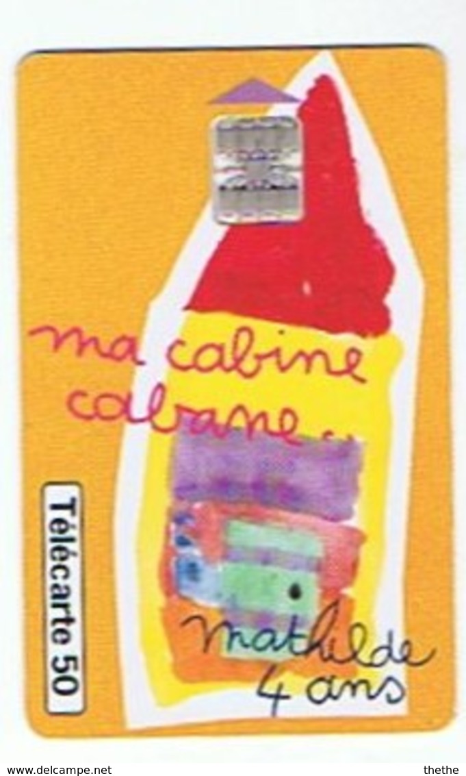 Ma Cabine Cabane -- Mathilde  4 Ans --Collection Dessins D'enfants - 50 U - Telekom-Betreiber