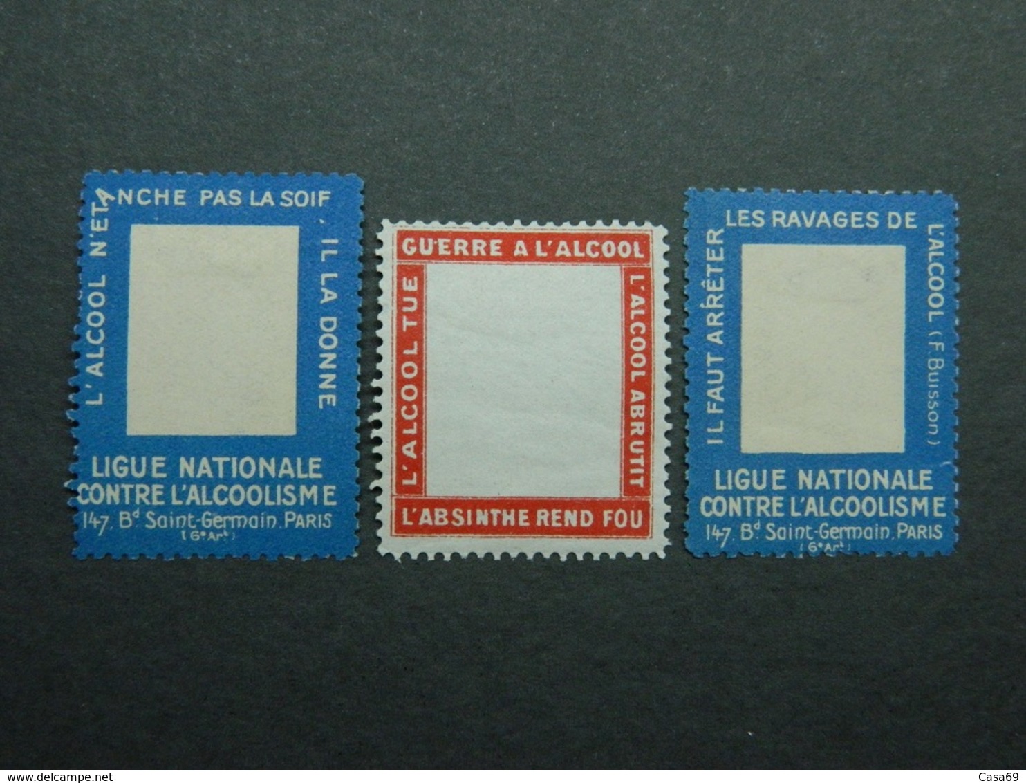 Lot Porte-timbres Alcool - Autres & Non Classés