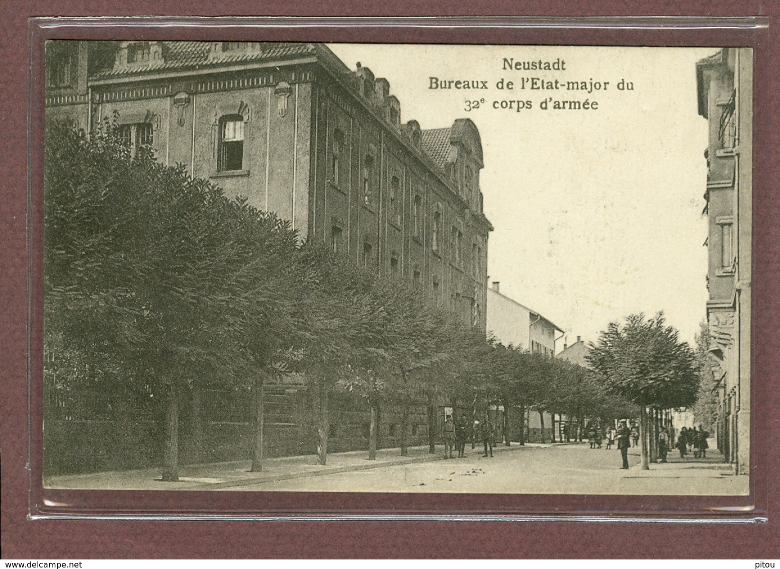 ALLEMAGNE - NEUSTADT - BUREAUX DE L'ETAT-MAJOR DU 32e CORPS D'ARMEE - Neustadt (Holstein)