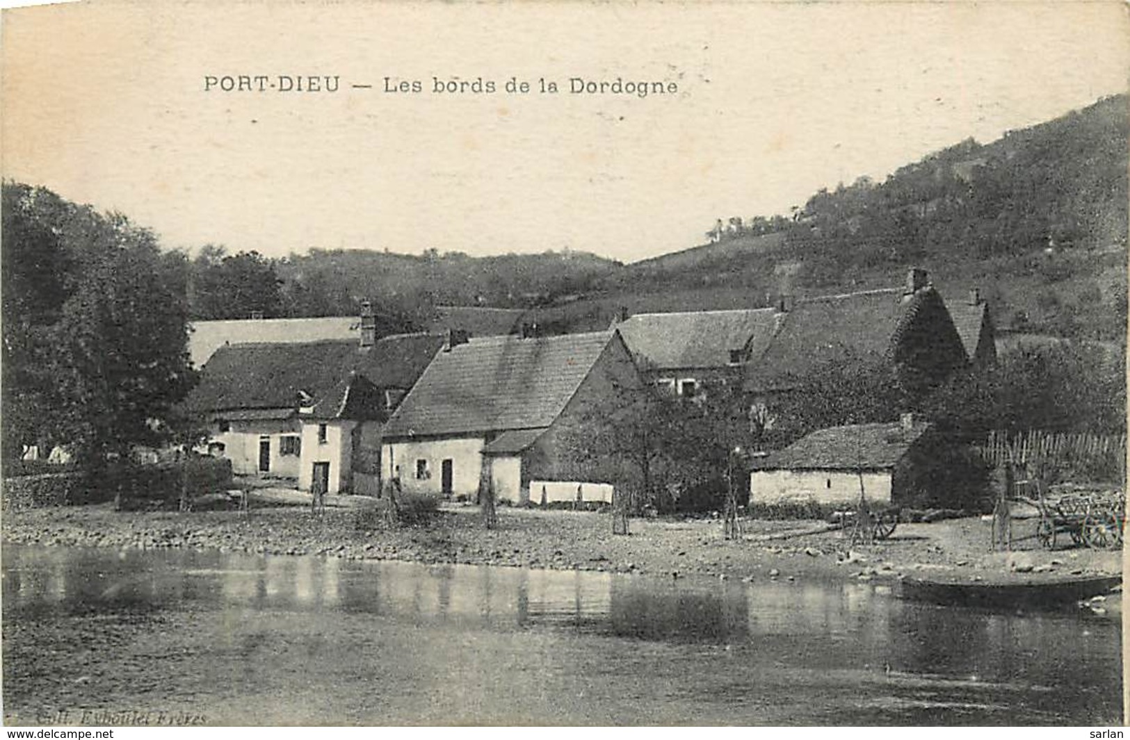 19 , PORT-DIEU , Les Bords De La Dordogne , * 437 86 - Autres & Non Classés