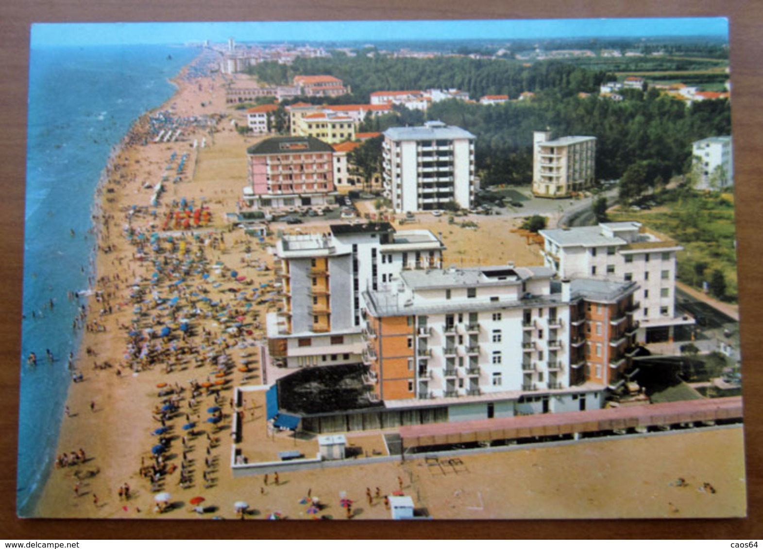 JESOLO Panorama Della Spiaggia CARTOLINA Non Viaggiata - Altri & Non Classificati