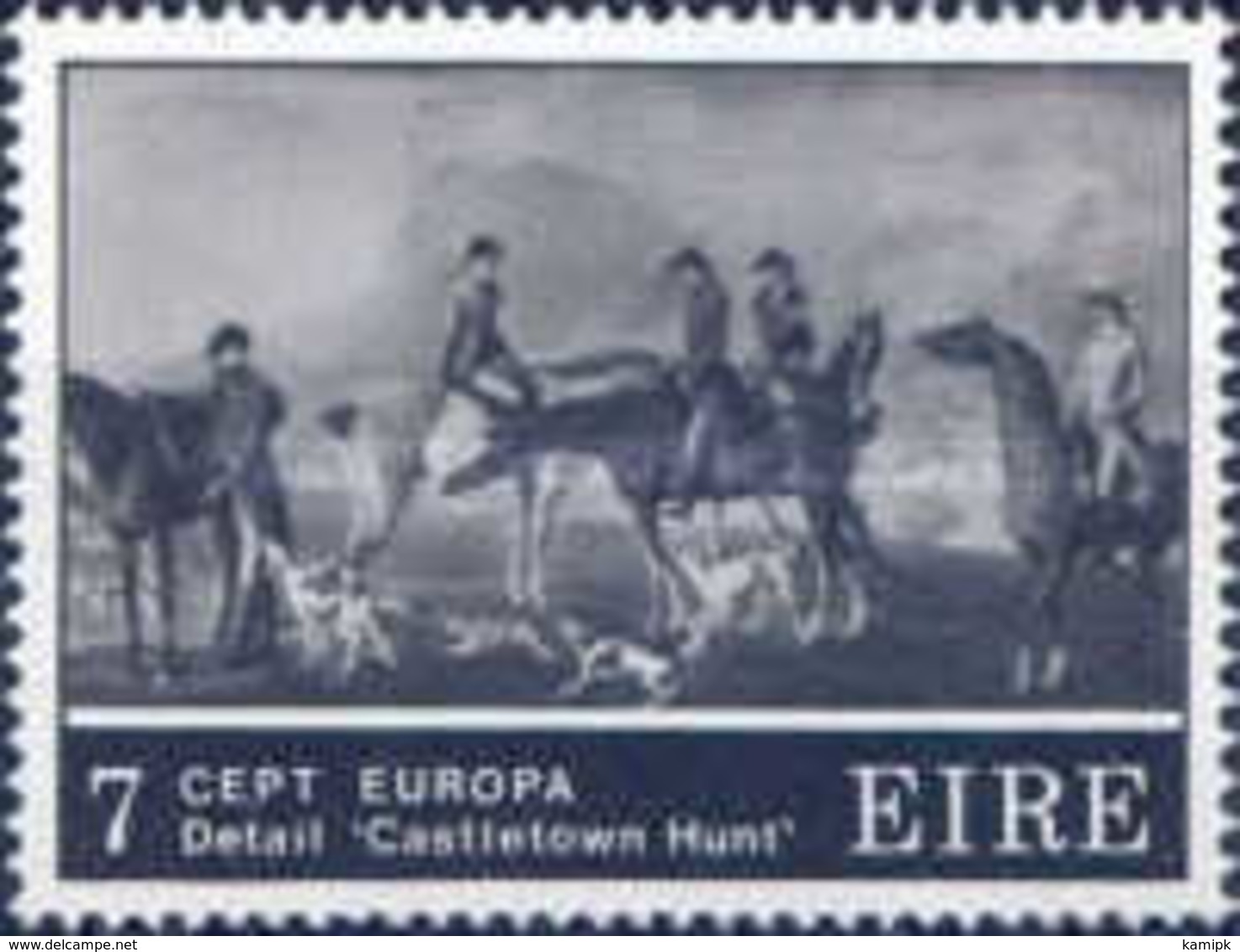 USED STAMPS Ireland - EUROPA Stamps - Paintings  -1975 - Oblitérés