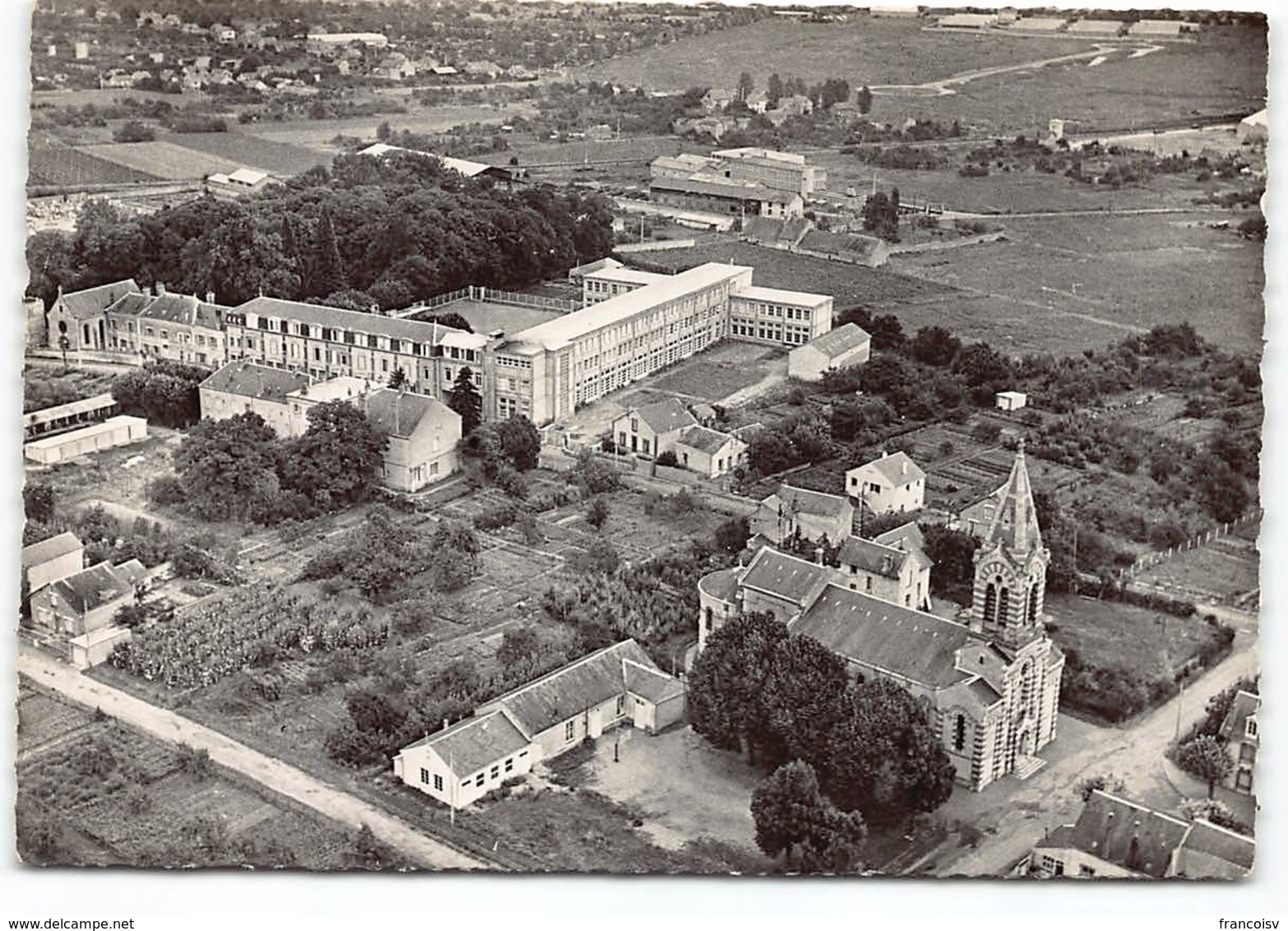 St Jean De La Ruelle.  Loiret. Institution Regionale Des Sourds Et Muets D'Orleans. . Vue Aerienne - Other & Unclassified