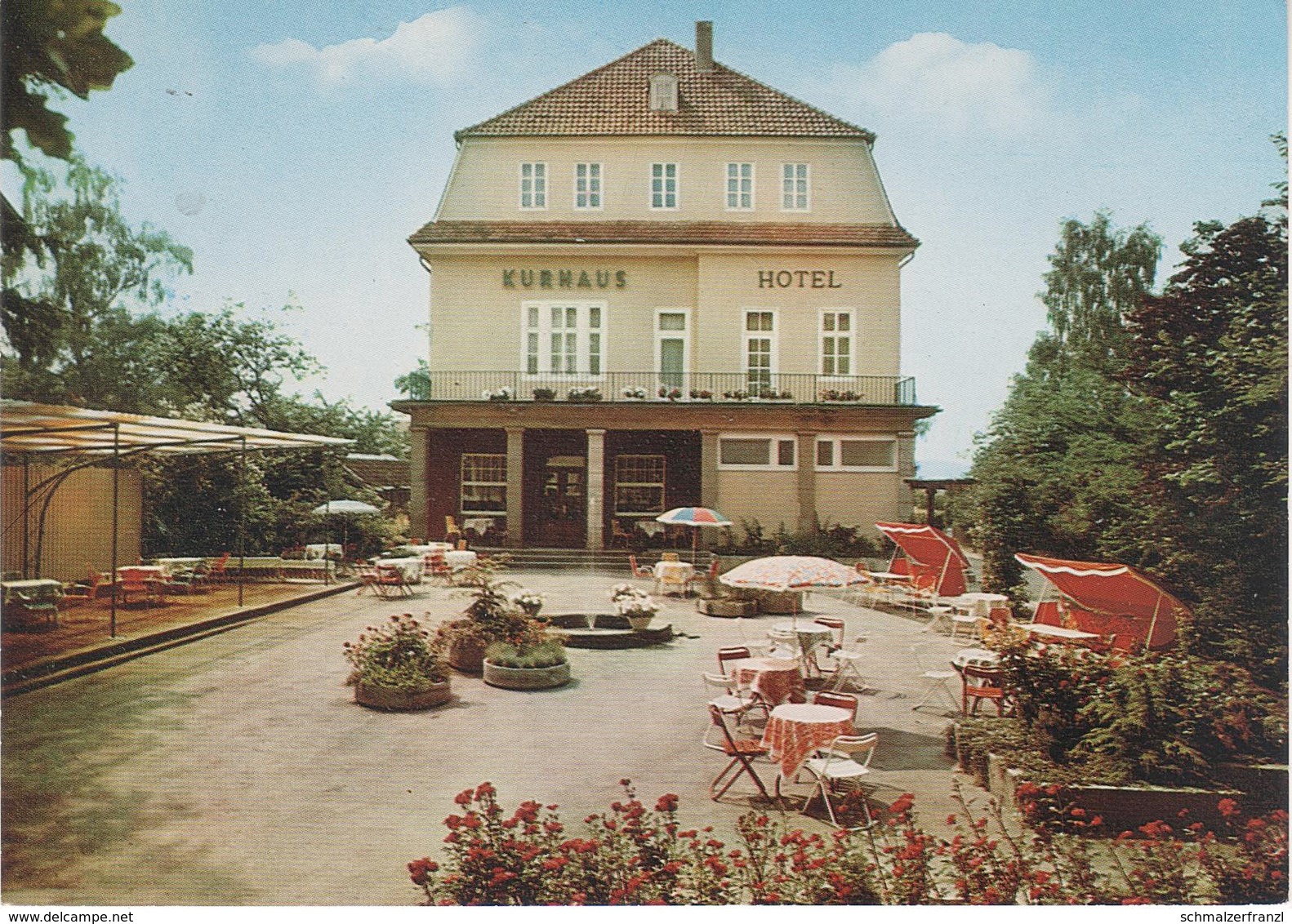 AK Bad Arolsen Kurhaus Hotel Restaurant Große Allee 23 A Mengeringhausen Wetterburg Volkmarsen Korbach Marsberg Waldeck - Bad Arolsen