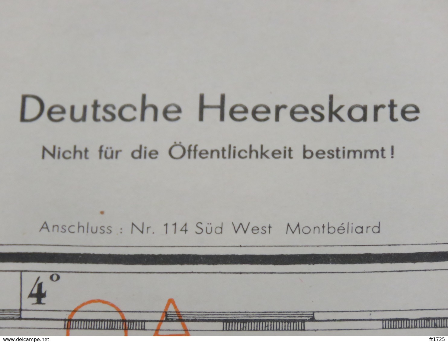 " KURVENMESSER " ACCESSOIRE ALLEMAND DE MESURE DE DISTANCE SUR CARTE 39/45