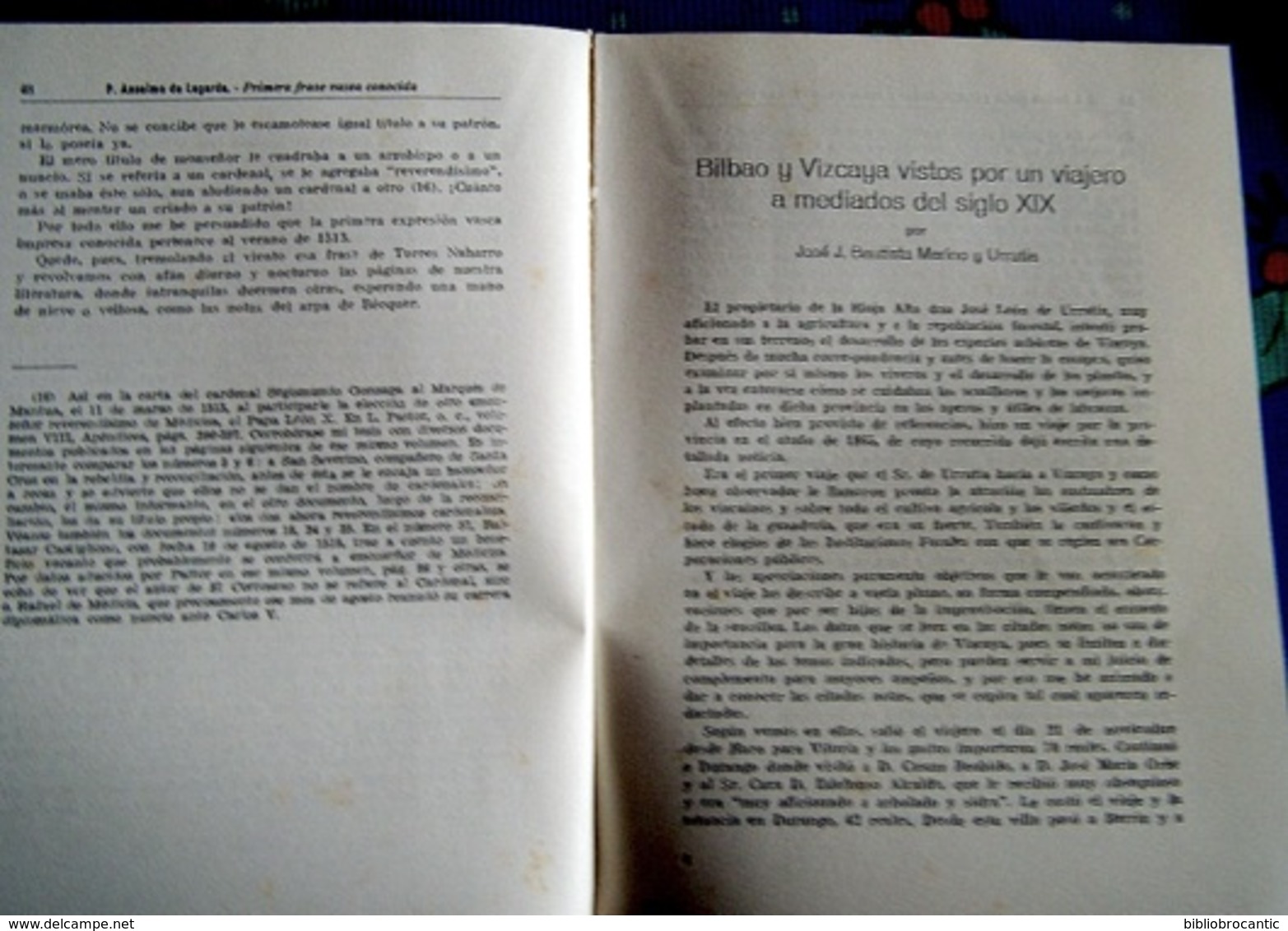 BOLETIN SOCIETAD VASCONGADA AMIGOS DEL PAIS 1951(A.VII), Cuaderno 1°< René LAFON..Etc... - Culture