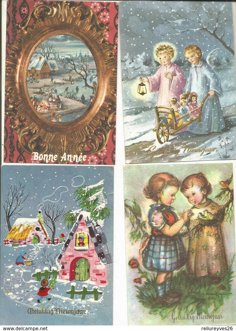 CPSM ,Thème Fête ,Fantaisie Lot 1 De 50 Cartes Ed. Maffle 1950 -1990 - Autres & Non Classés