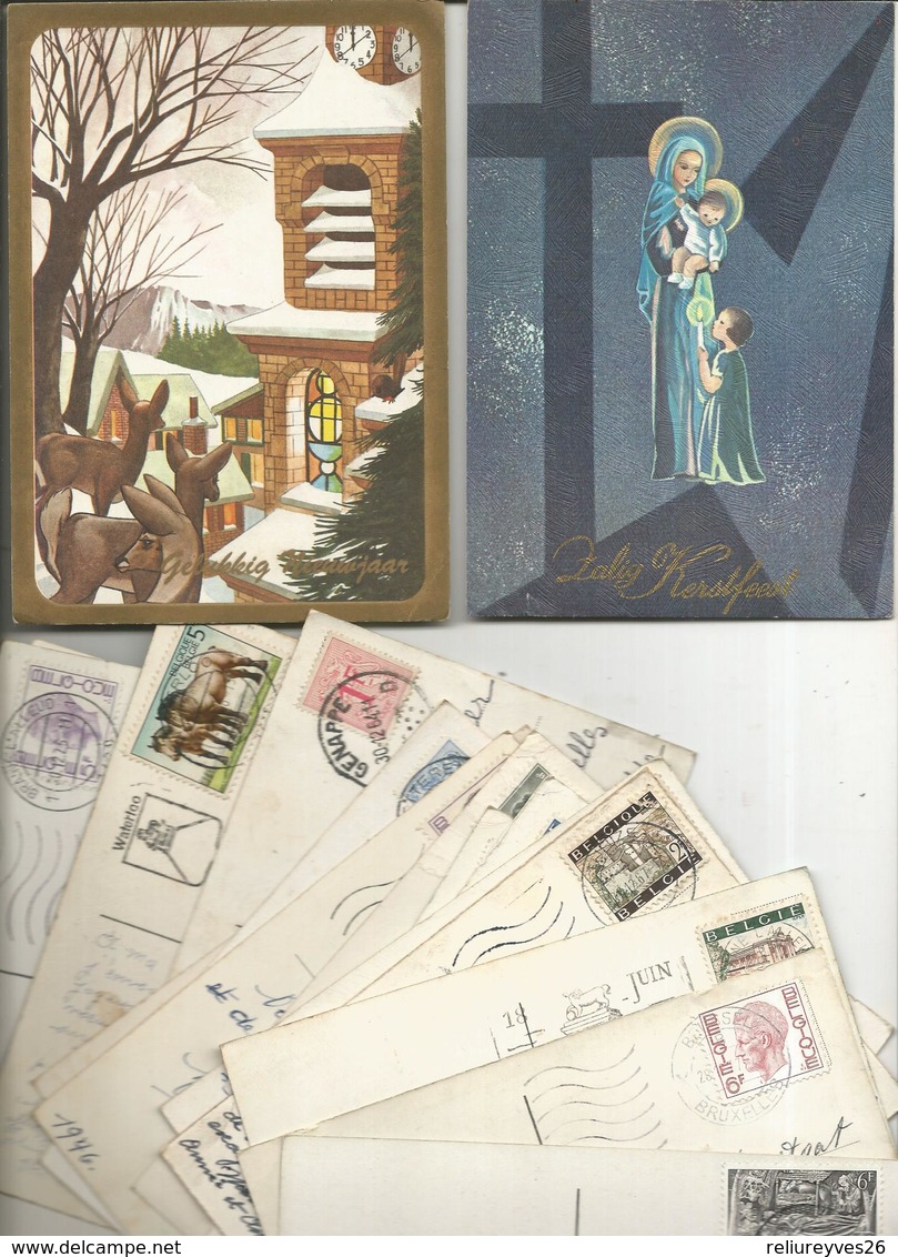 CPSM ,Thème Fête ,Fantaisie lot 1 de 50 Cartes Ed. Maffle 1950 -1990