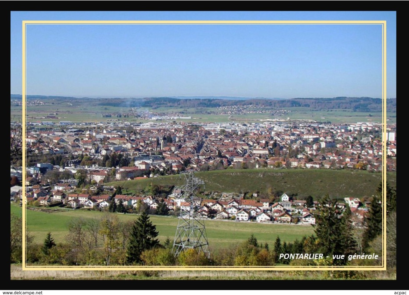 25  PONTARLIER ... Vue  Générale - Pontarlier