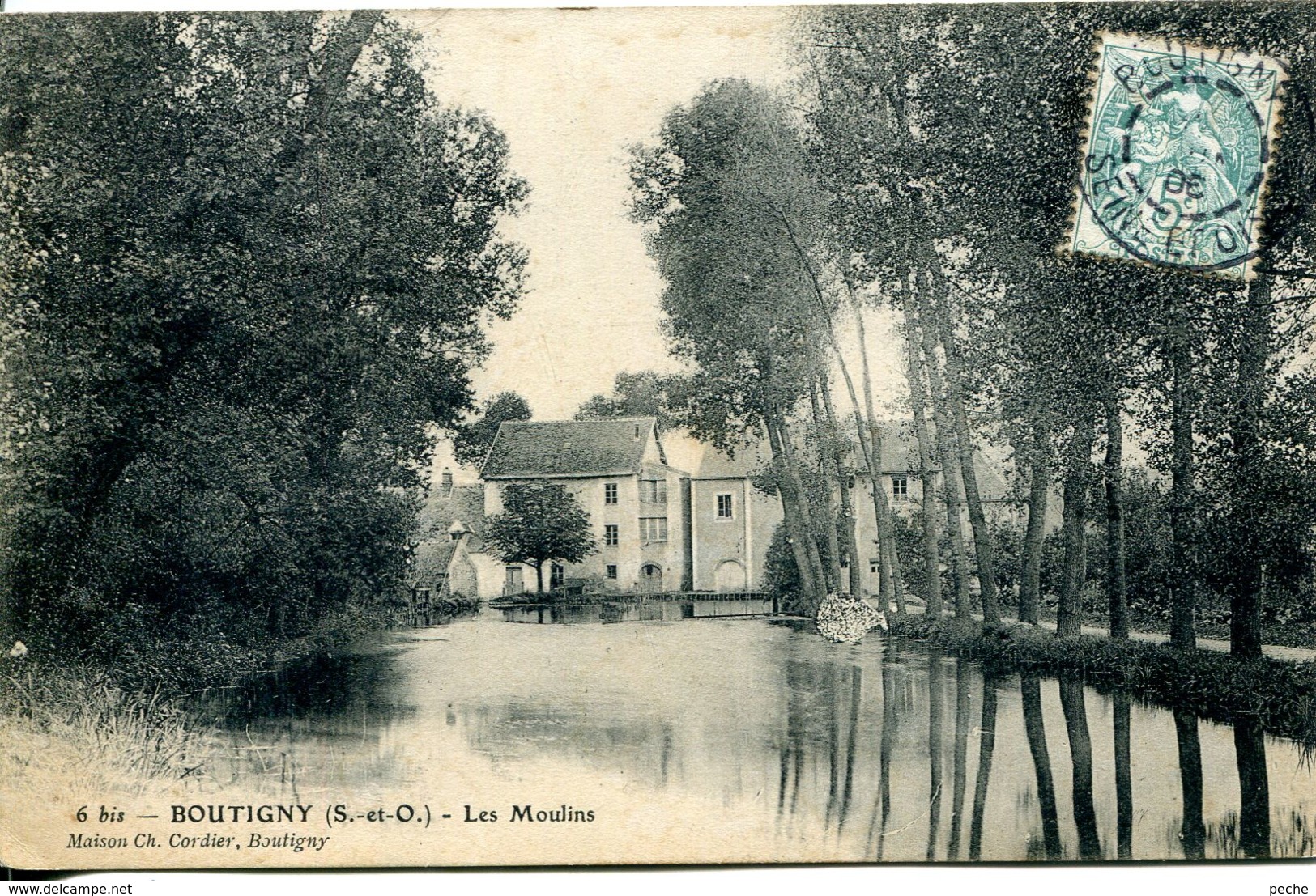 N°2353 T -cpa Boutigny -les Moulins- - Water Mills