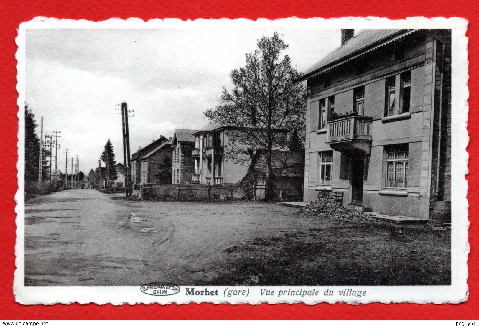 Mohret (Gare). Vue Principale Du Village. Route St. Hubert. Viaduc - Vaux-sur-Sûre