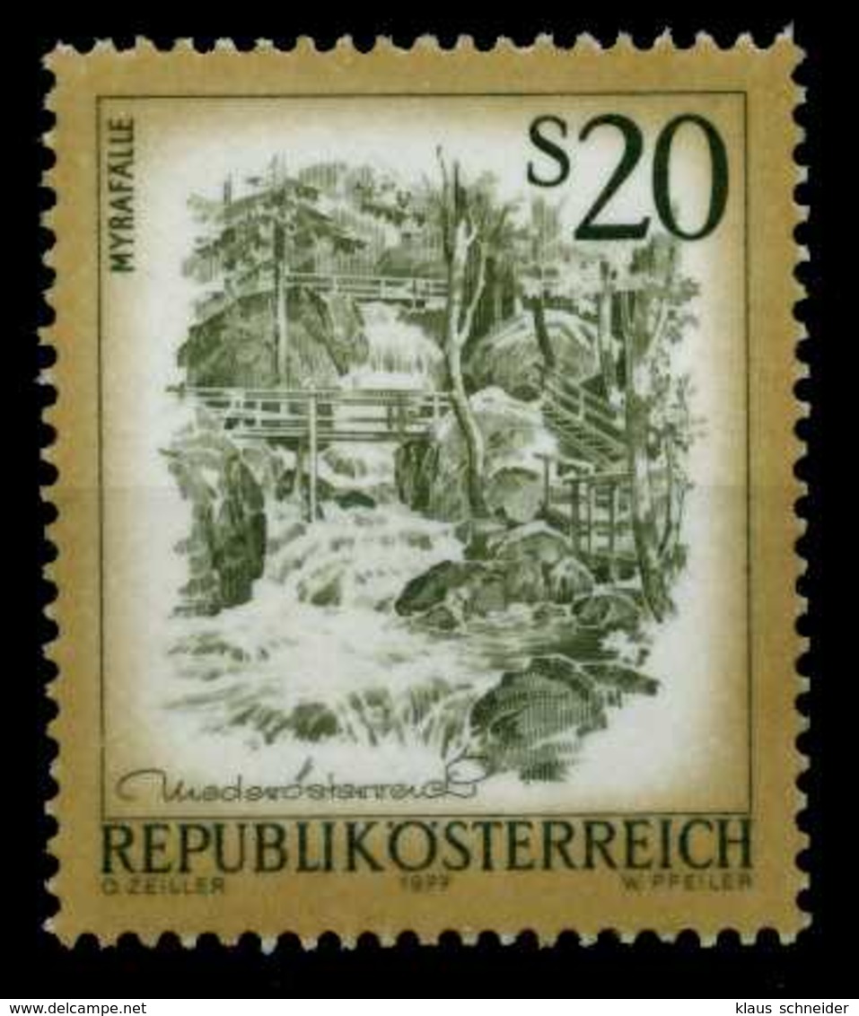 ÖSTERREICH 1977 Nr 1565 Postfrisch S003372 - Unused Stamps