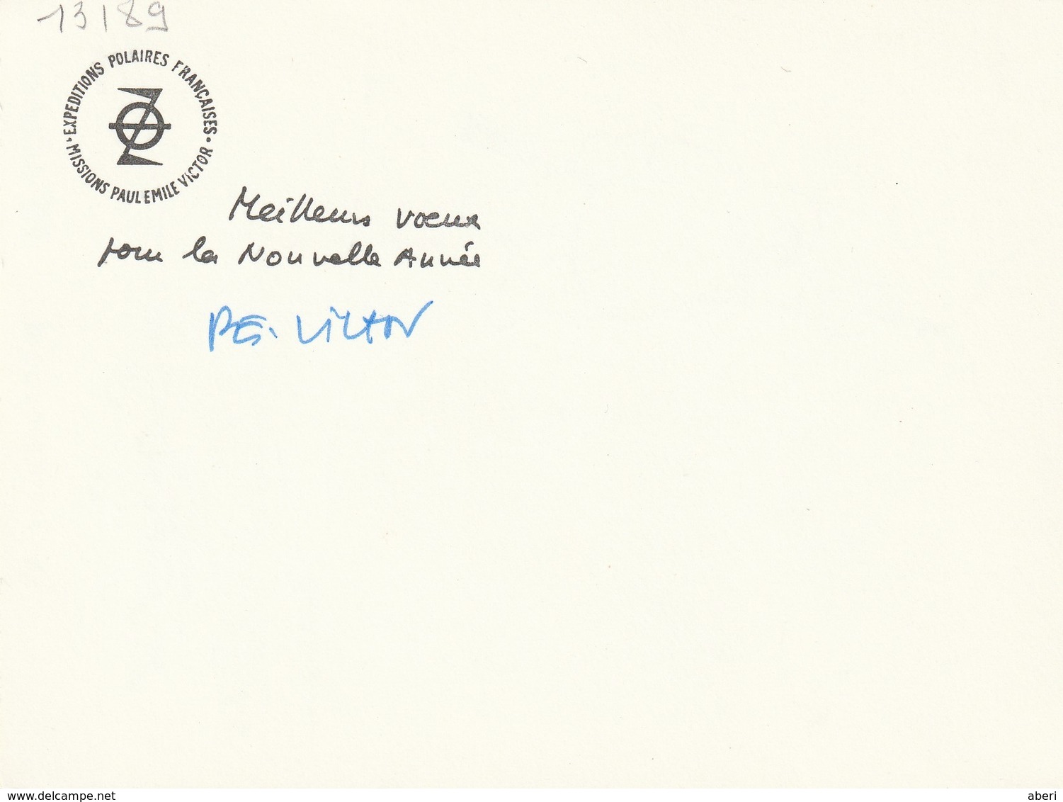 13189 Signature PE VICTOR Resto Verso - La Météorologie - 1973 - Storia Postale