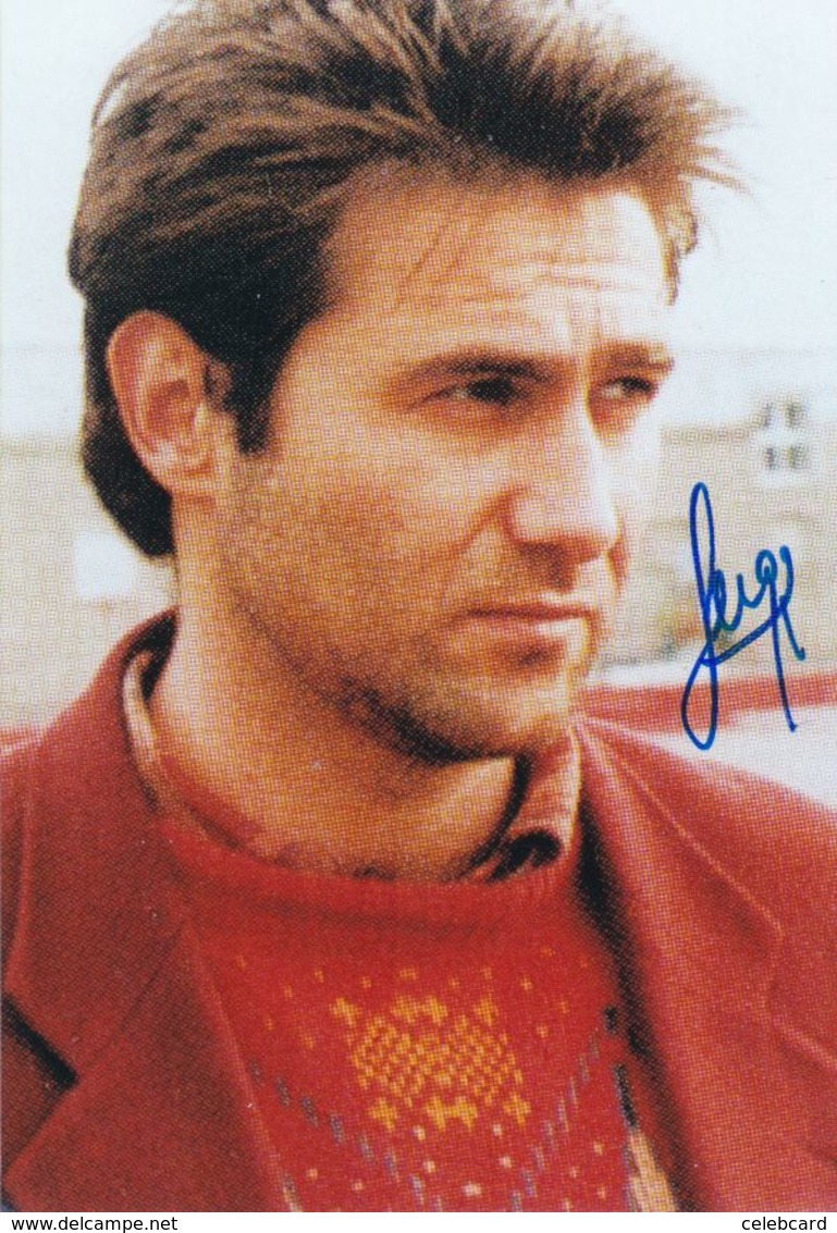 SERGI LOPEZ Original Signed Glossy Photo AUTOGRAPHE / AUTOGRAMM  10/15 Cm - Autres & Non Classés