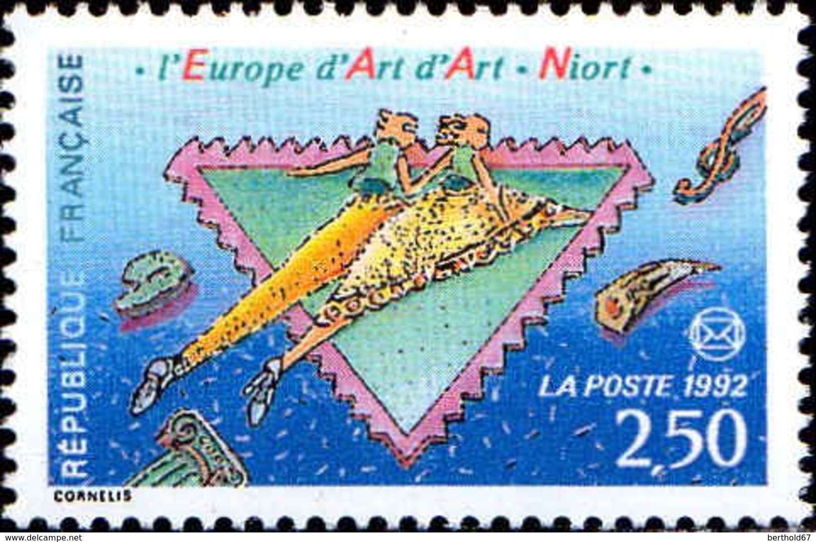 France Poste N** Yv:2758 Mi:2903 L'Europe D'Art D'Art Niort - Neufs