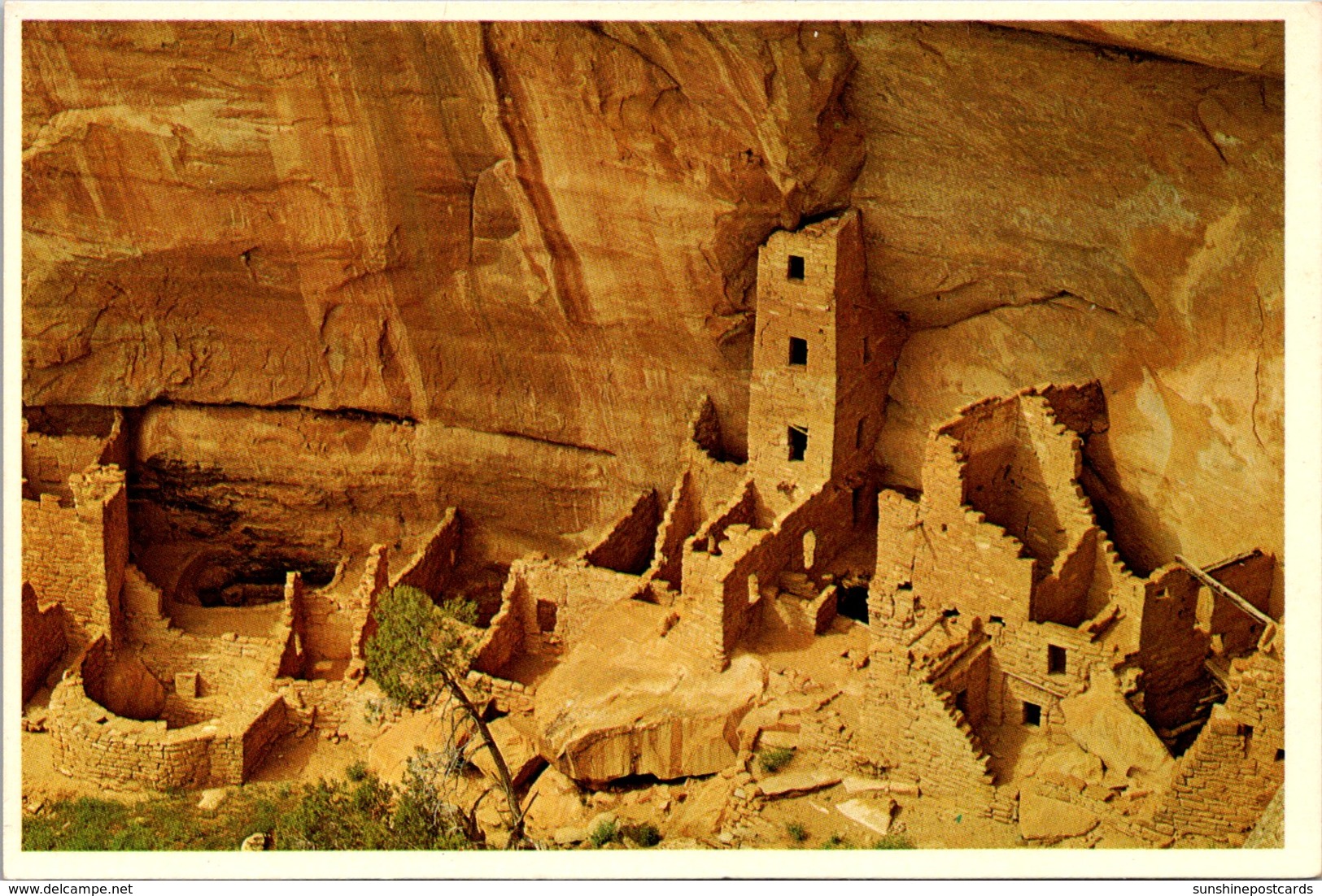 Colorado Mesa Verde National Park Square Tower House - Mesa Verde