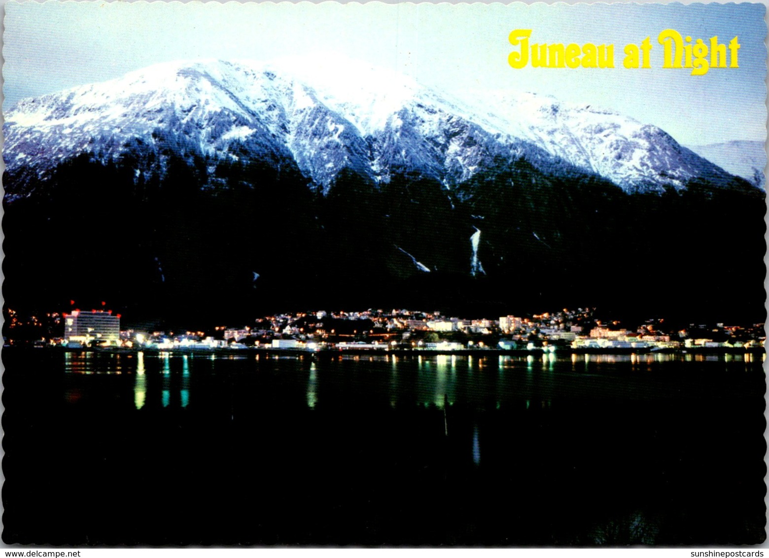 Alaska Juneau Skyline At Night - Juneau