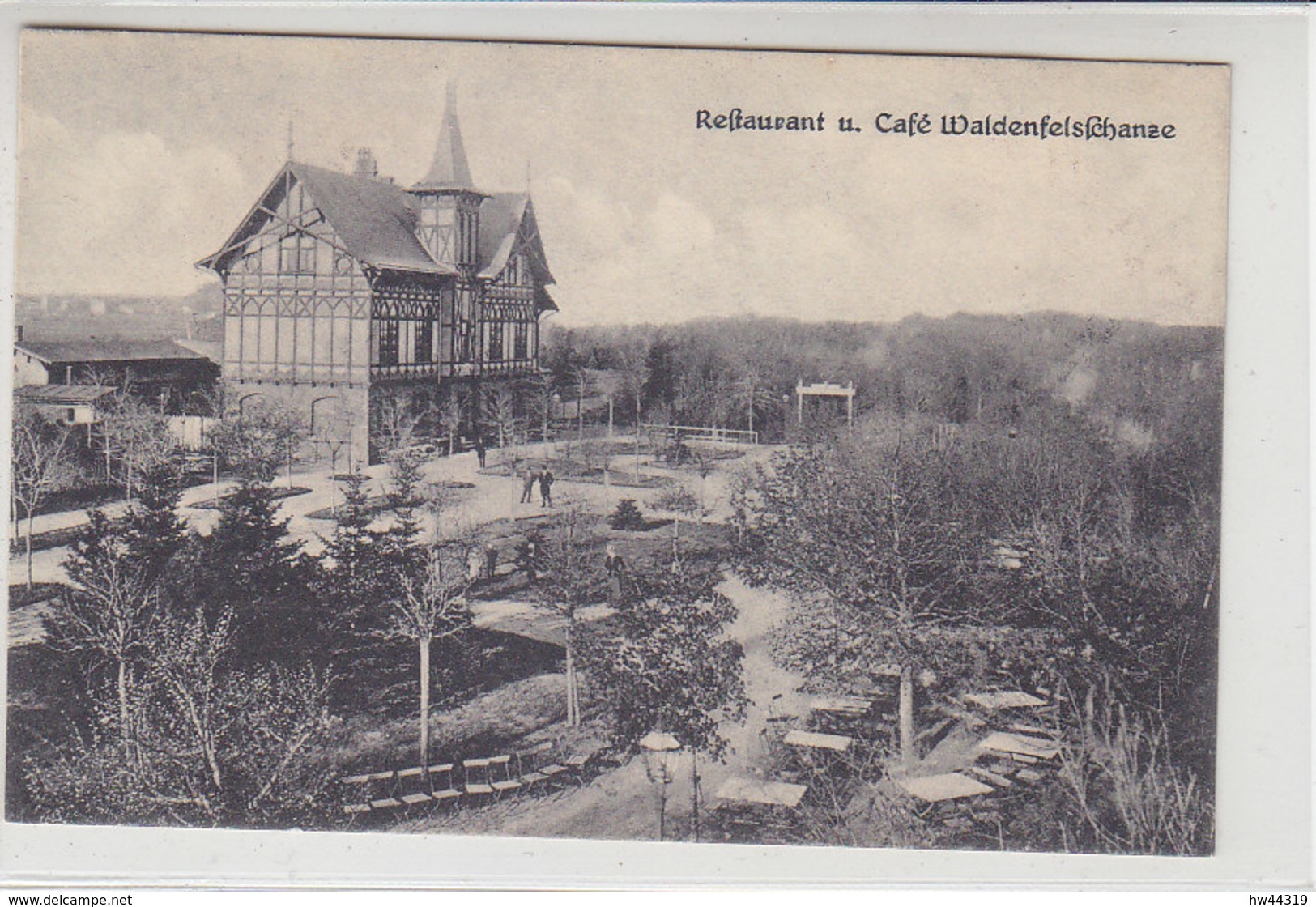 Restaurant U. Cafe Waldenfelsschanze ... Kolberg ... 1923 - Pommern