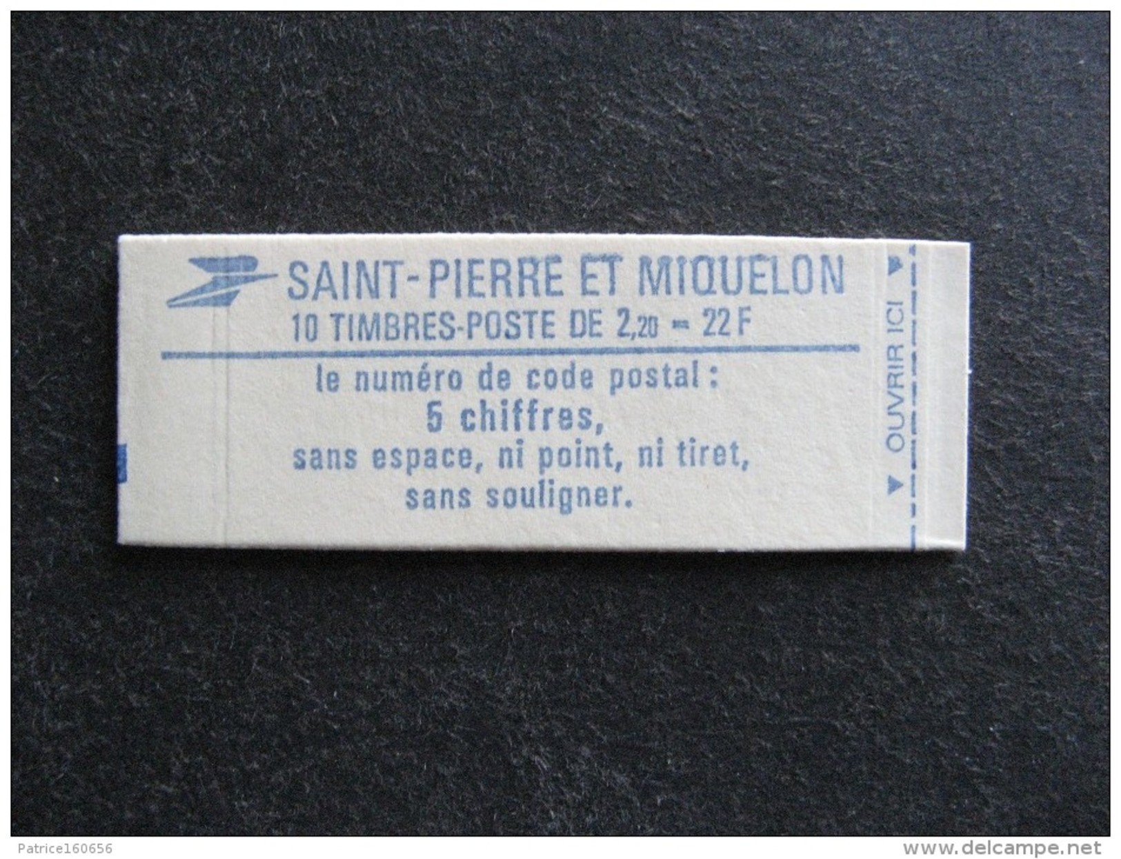 Saint Pierre Et Miquelon: TB Carnet N°C464, Neuf XX. - Carnets