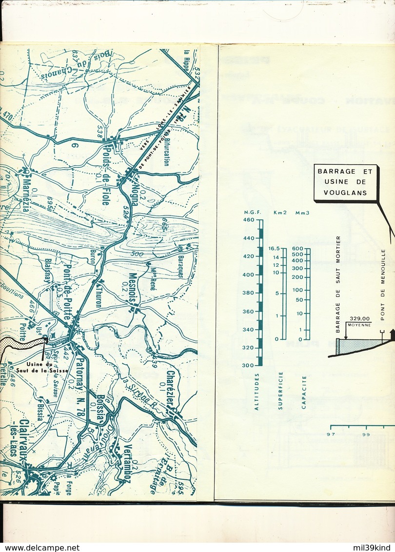 DEPLIANT Technique - Barrage de VOUGLANS 39