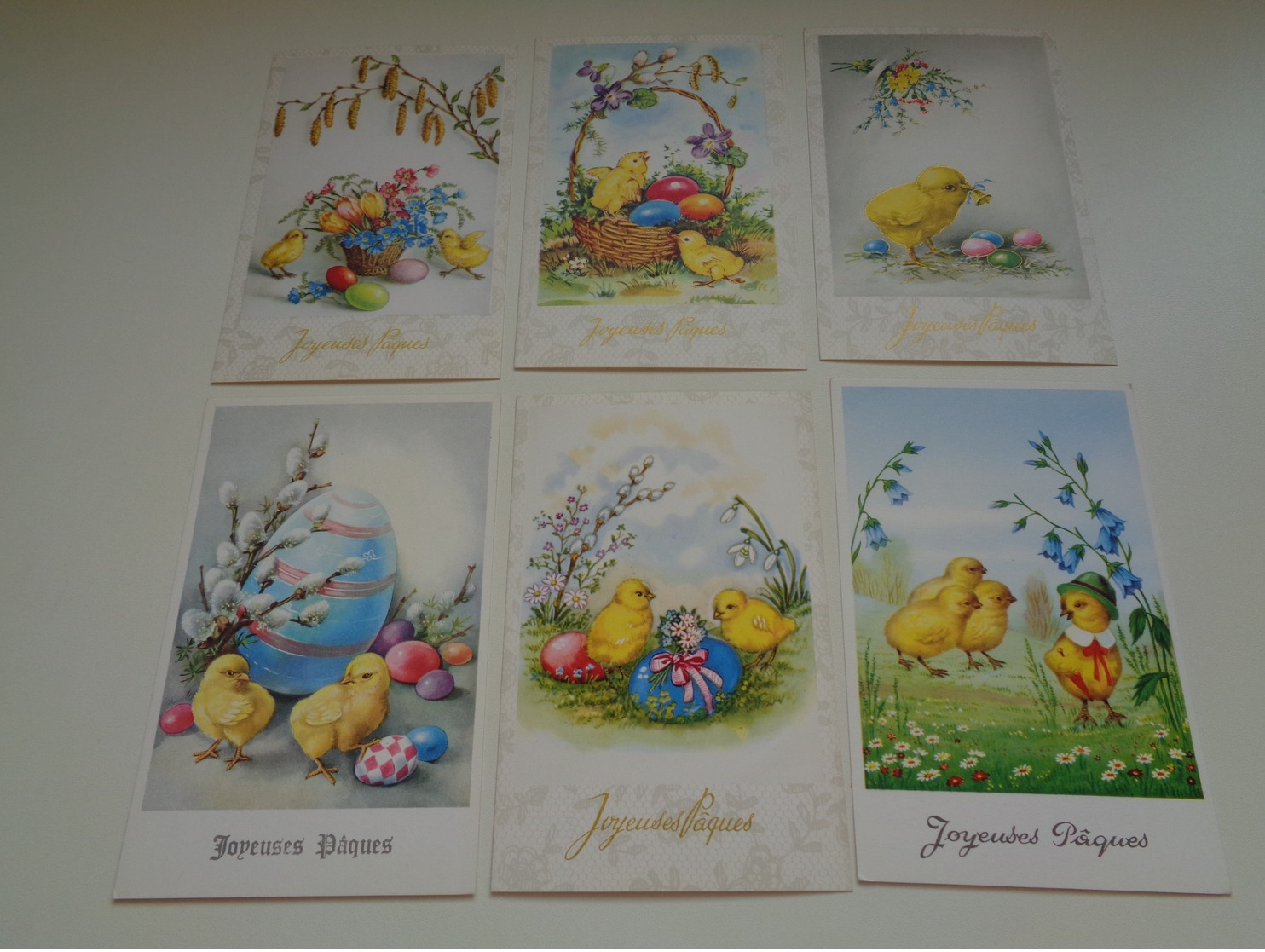 Beau Lot De 35 Cartes Postales De Fantaisie  Pâques    Mooi Lot Van 35 Postkaarten Fantasie  Pasen  - 35 Scans - 5 - 99 Karten