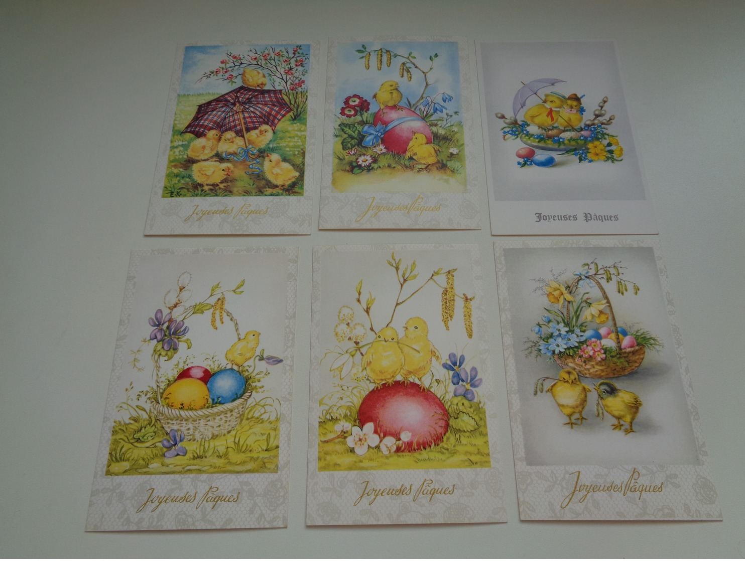 Beau Lot De 35 Cartes Postales De Fantaisie  Pâques    Mooi Lot Van 35 Postkaarten Fantasie  Pasen  - 35 Scans - 5 - 99 Postkaarten