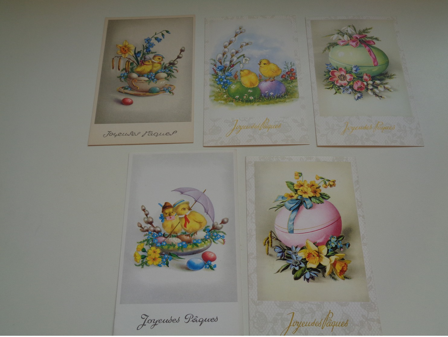 Beau Lot De 35 Cartes Postales De Fantaisie  Pâques    Mooi Lot Van 35 Postkaarten Fantasie  Pasen  - 35 Scans - 5 - 99 Karten