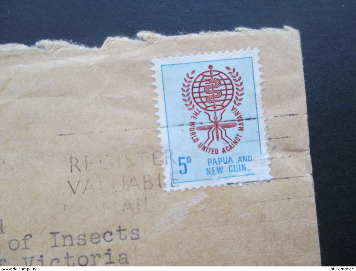 Papua Neuguinea 1962 Stempel Konedobu OHMS Brief Nach Australien Luftpost / Air Mail - Papua-Neuguinea