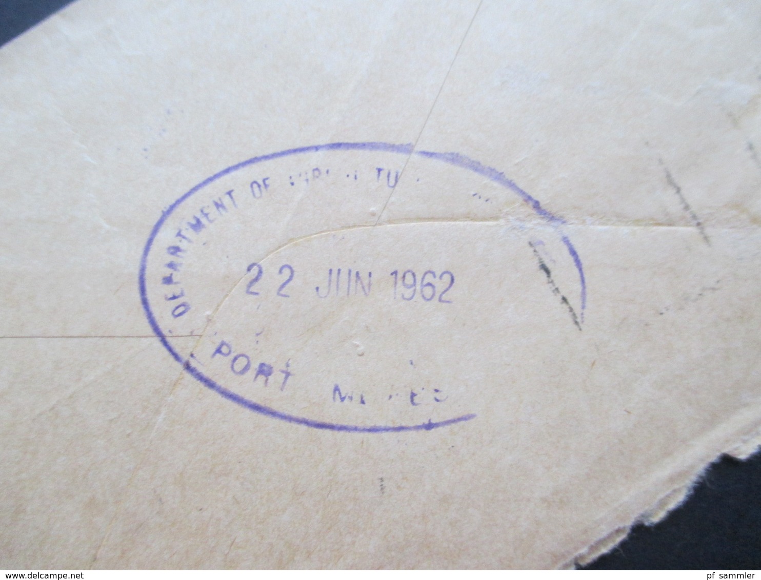 Papua Neuguinea 1962 Stempel Konedobu OHMS Brief Nach Australien Luftpost / Air Mail - Papua-Neuguinea