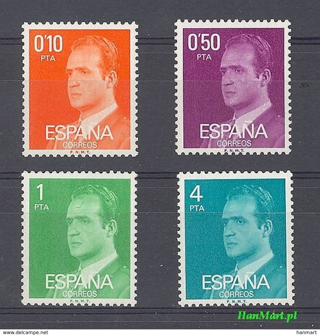 Spain 1977 MNH ( ZE1 SPN2279x-2282x ) - Sonstige & Ohne Zuordnung