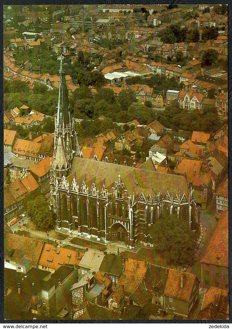 D3184 - TOP Mühlhausen AERO Luftbild Interflug Pfarrkirche Kirche St. Marien - Bild Und Heimat Reichenbach - Muehlhausen