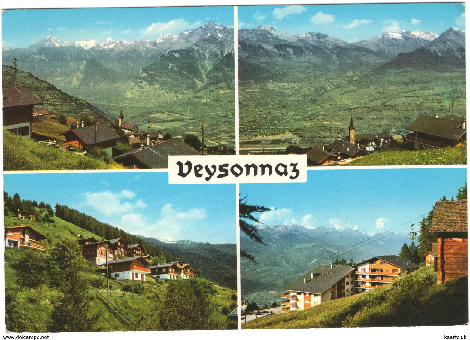 Veysonnaz / Valais - CH - Alt. 1340 M. - (Schweiz/Suisse) - Veysonnaz