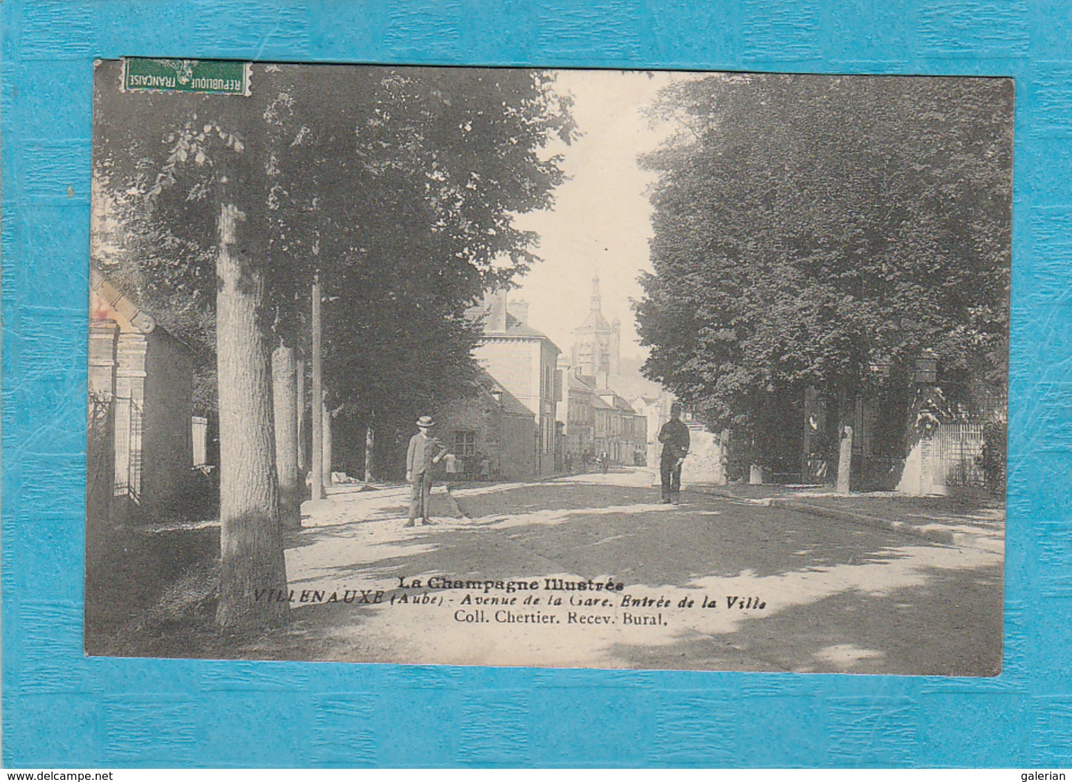 Villenauxe, 1911. - Avenue De La Gare. - Entrée De La Ville. - Altri & Non Classificati