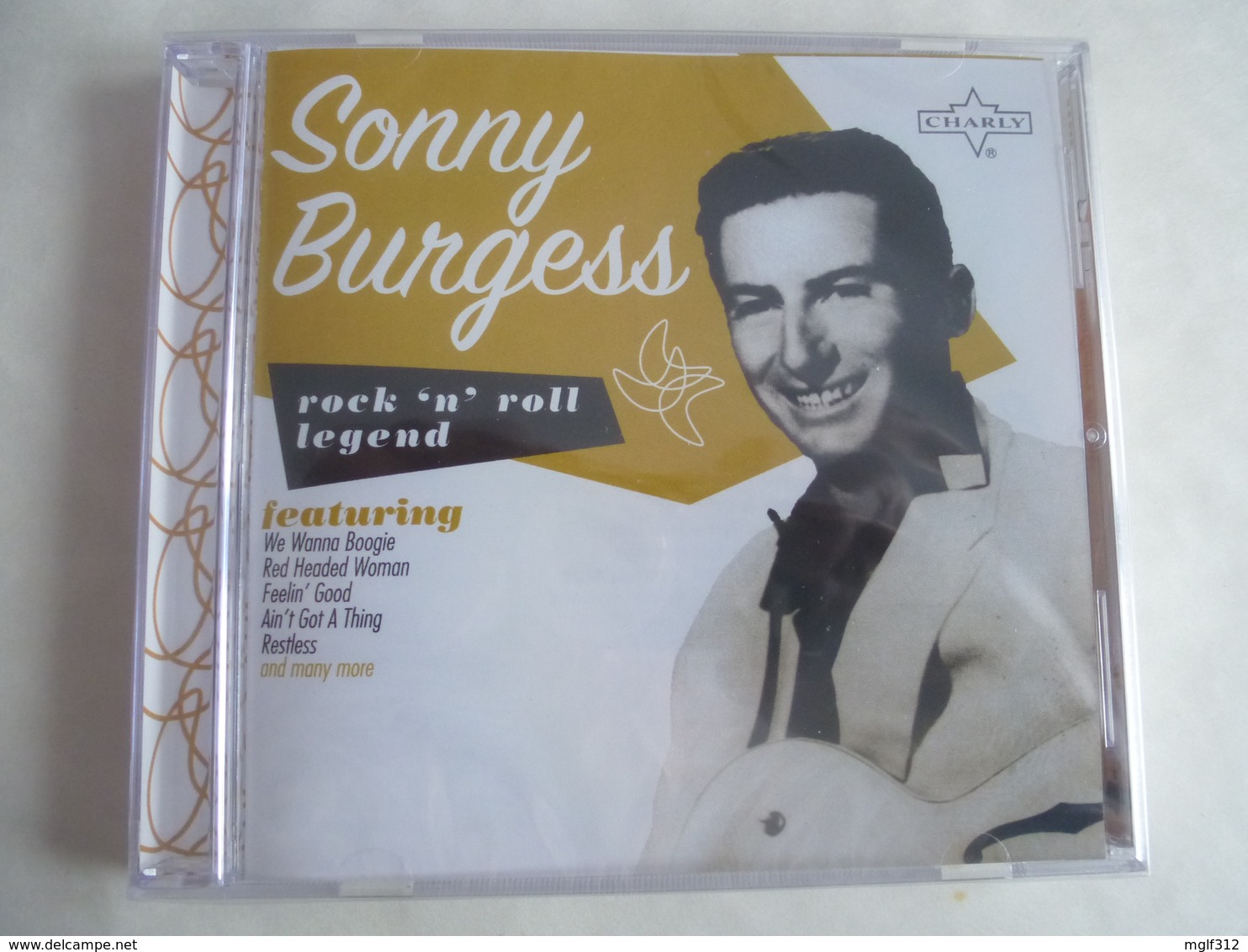 SONNY BURGESS - Rock'n'Roll - CD 30 Titres - Edition CHARLY 2008 - Détails 2éme Scan - Collectors