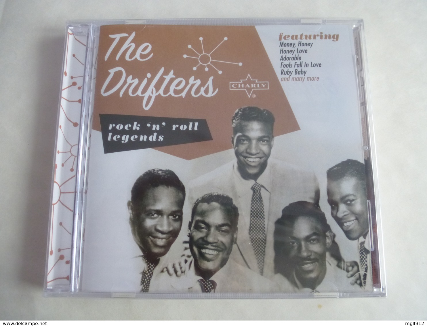 THE DRIFTERS - Rock'n'Roll - CD 26 Titres - Edition CHARLY 2008 - Détails 2éme Scan - Collectors