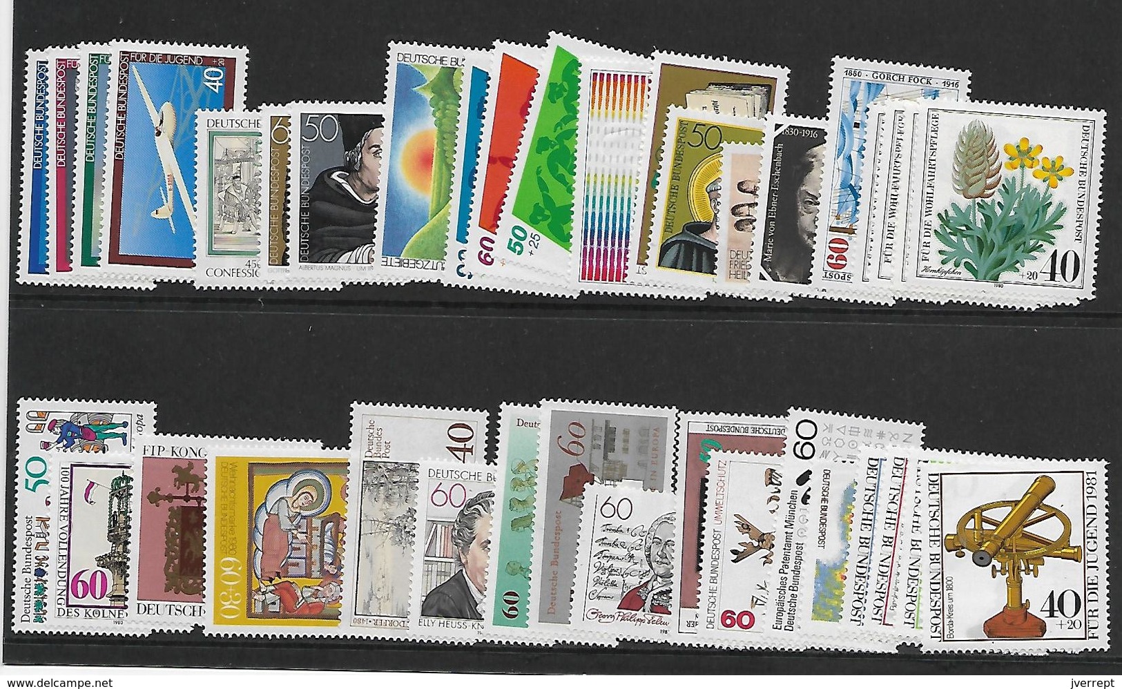 Bund  Volledige Reeksen  Xx Postfris  Cote Yvert 2003  52 Euro - Unused Stamps