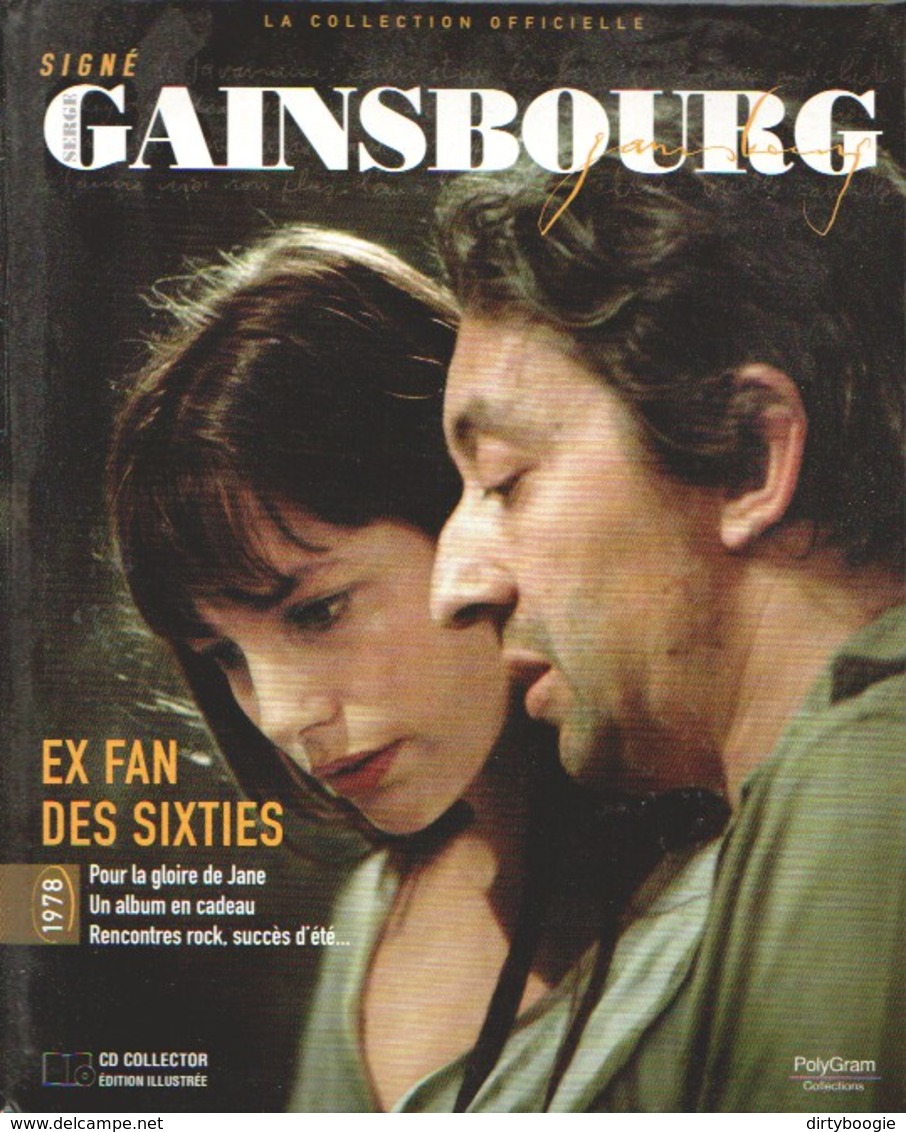 Serge GAINSBOURG - Jane BIRKIN - Ex Fan Des Sixties - CD + Livre - Autres - Musique Française