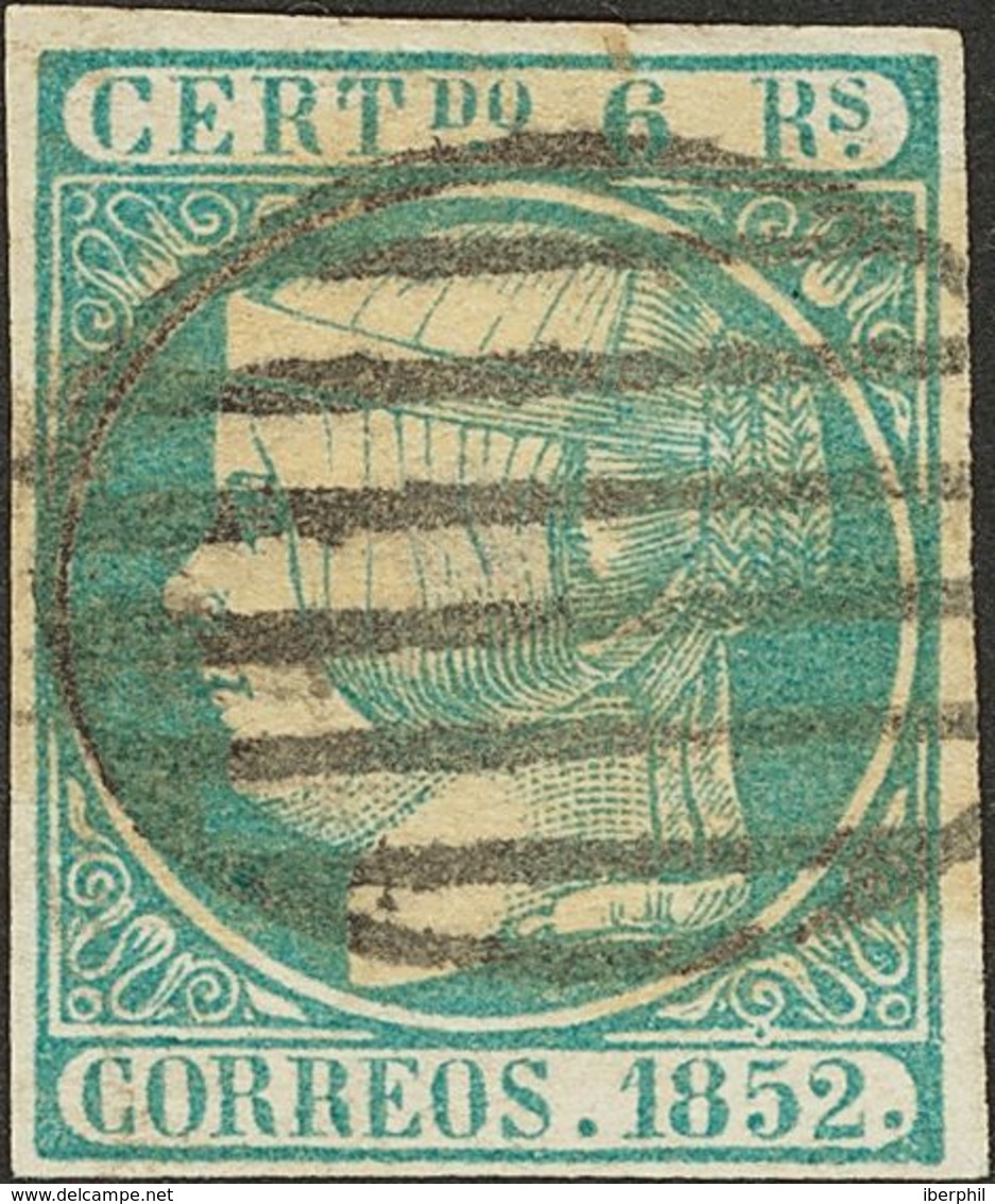 1º Y 2º Centenario. º16. 1852. 6 Reales Azul. MAGNIFICO. - Andere & Zonder Classificatie