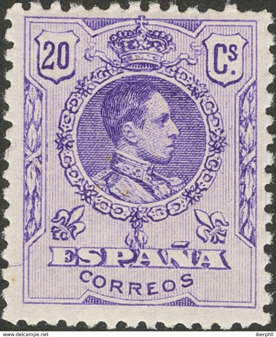 1º Y 2º Centenario. **273. 1909. 20 Cts Violeta. MAGNIFICO. Edifil 2020: ++95 Euros - Andere & Zonder Classificatie