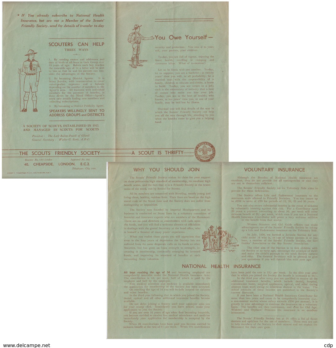 Scoutisme London  1940? - Scoutisme