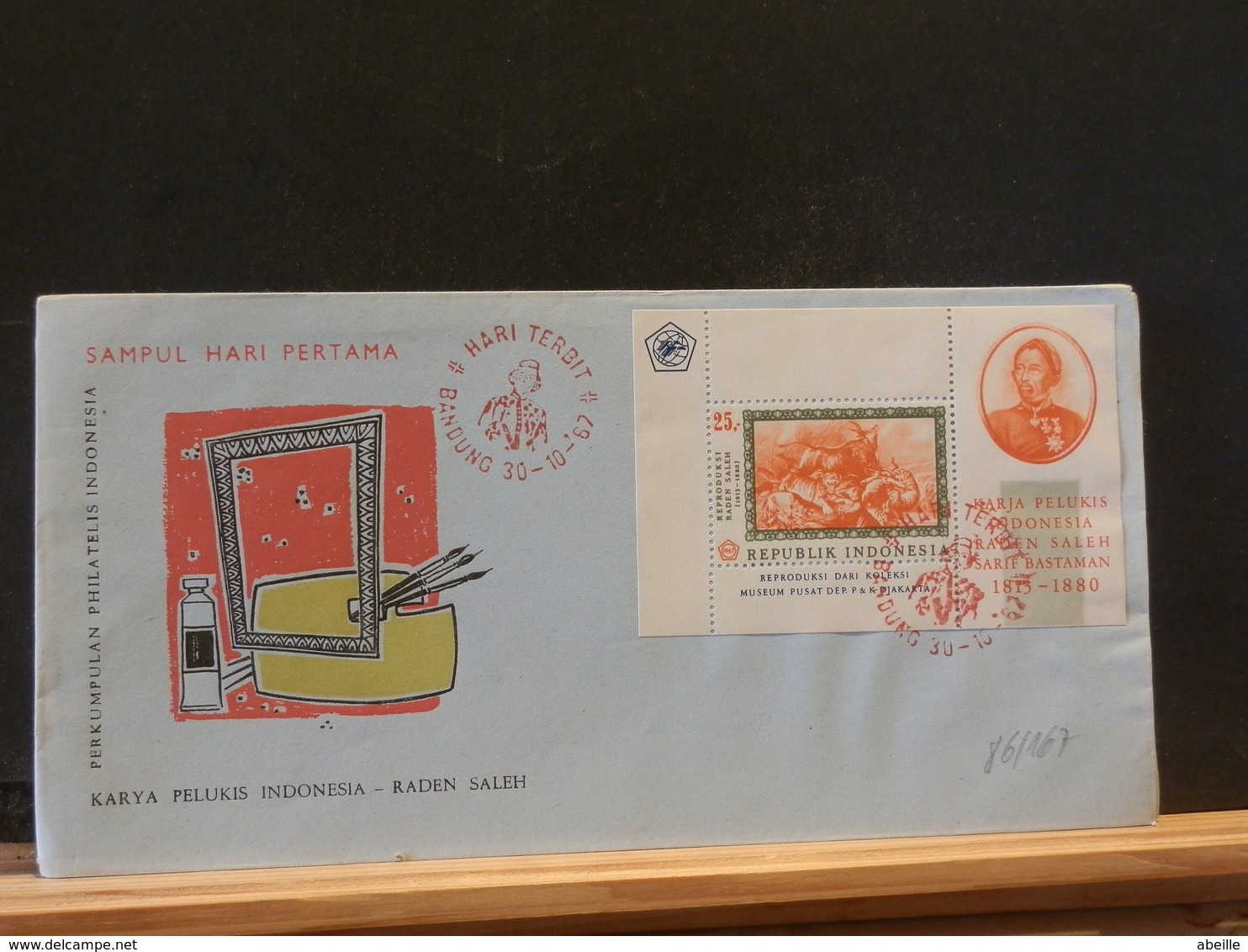 86/167   FDC  INDONESIA 1967 - Indonesien