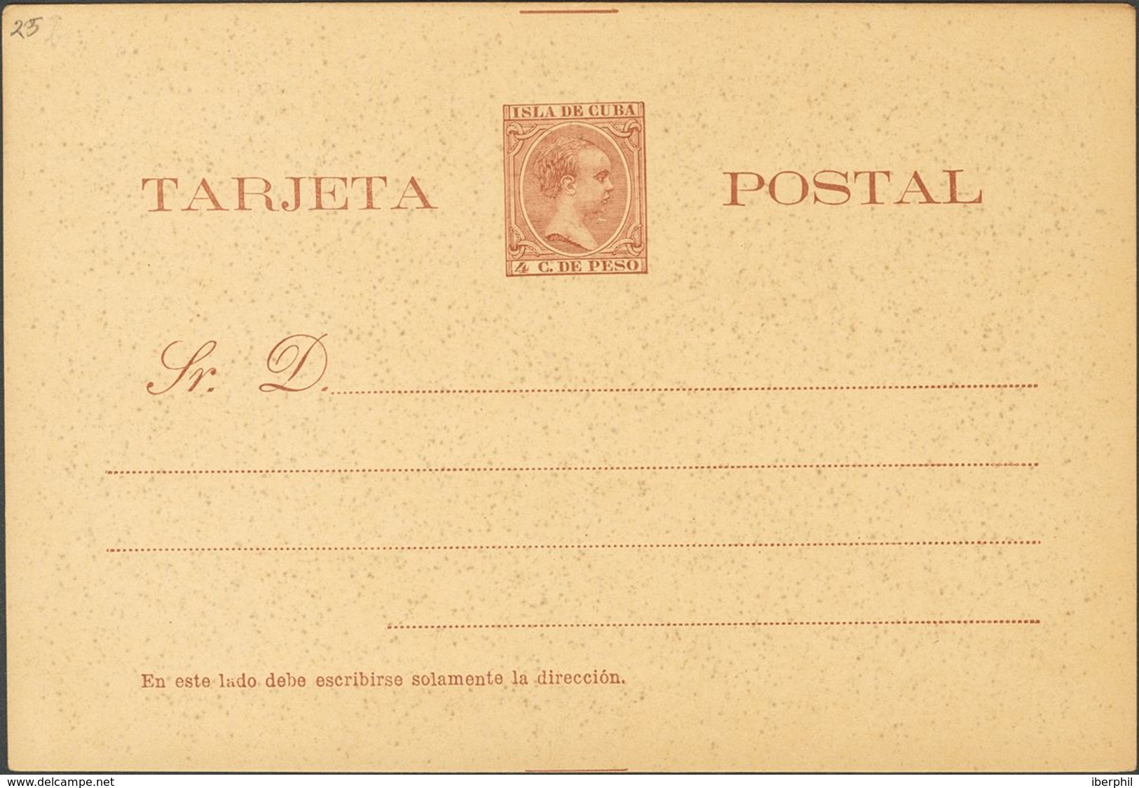 Cuba, Entero Postal. (*)EP27/28. 1892. 2 Cts Verde Y 4 Cts Castaño, Sobre Tarjetas Entero Postales. MAGNIFICAS. Edifil 2 - Cuba (1874-1898)