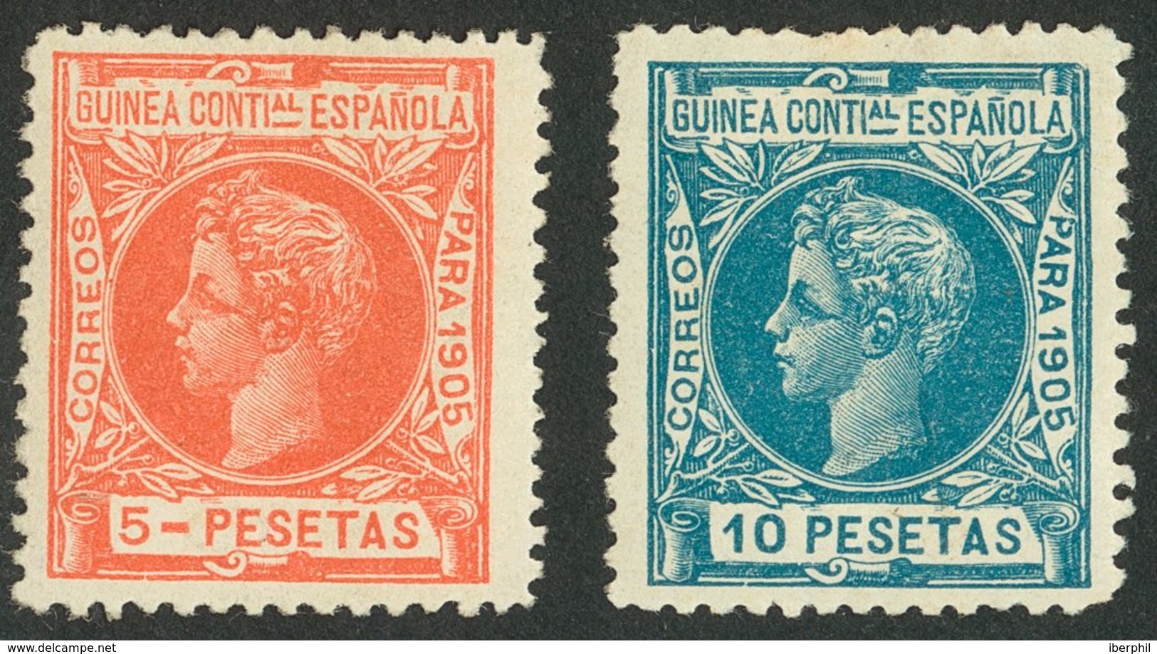 Guinea. *27/42. 1905. Serie Completa. MAGNIFICA. Edifil 2018: 690 Euros - Andere & Zonder Classificatie