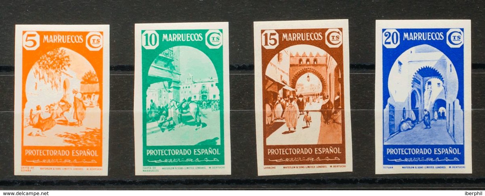 Marruecos. **196/99s. 1939. Serie Completa. SIN DENTAR. MAGNIFICA. Edifil 2018: +73 Euros - Andere & Zonder Classificatie