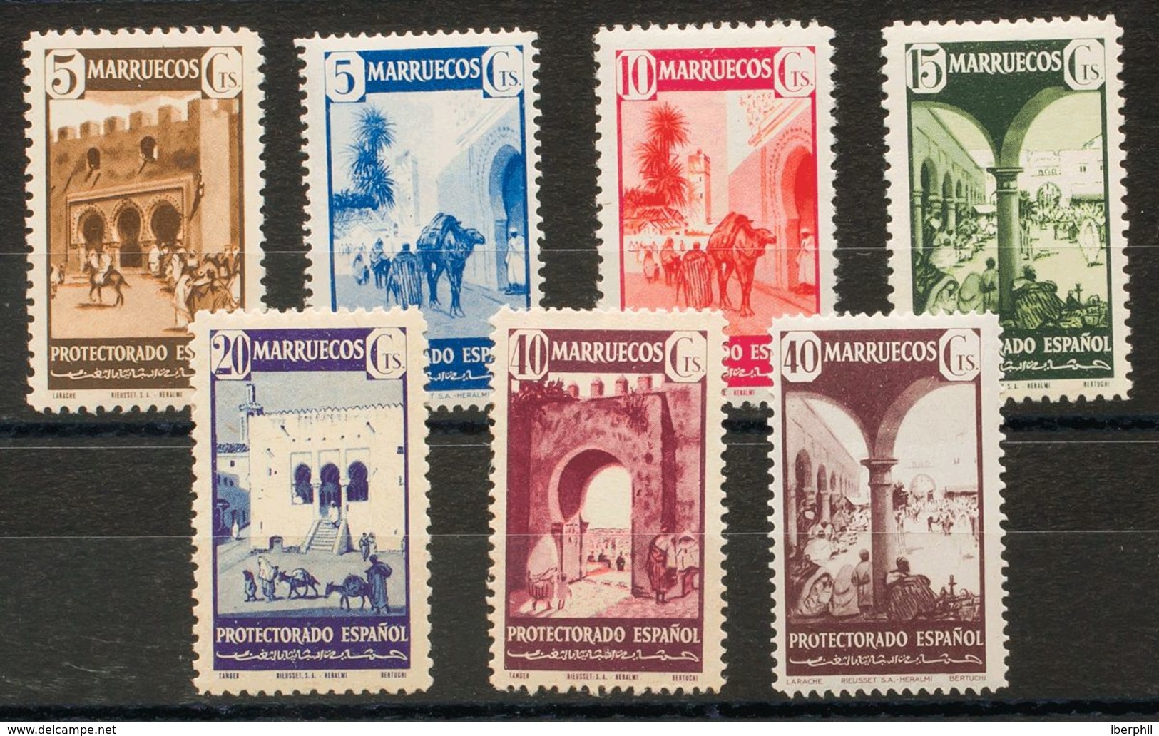 Marruecos. **234/40. 1941. Serie Completa. MAGNIFICA. Edifil 2020: 174 Euros - Autres & Non Classés