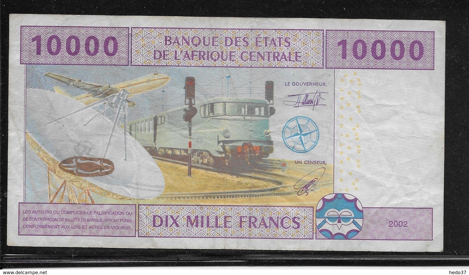 Cameroun - 10000 Francs - Pick N°210U - TB - Cameroun